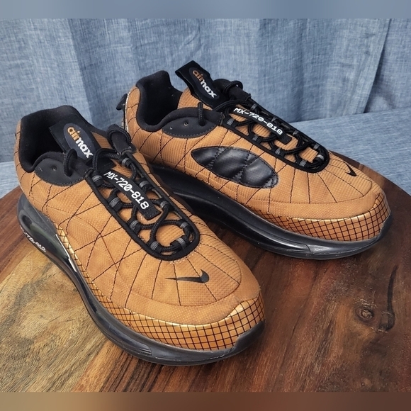 RARE Edition NIKE MX-720-818Hybrid Sneaker Copper Black Women's 8.5 - Picture 2 of 14